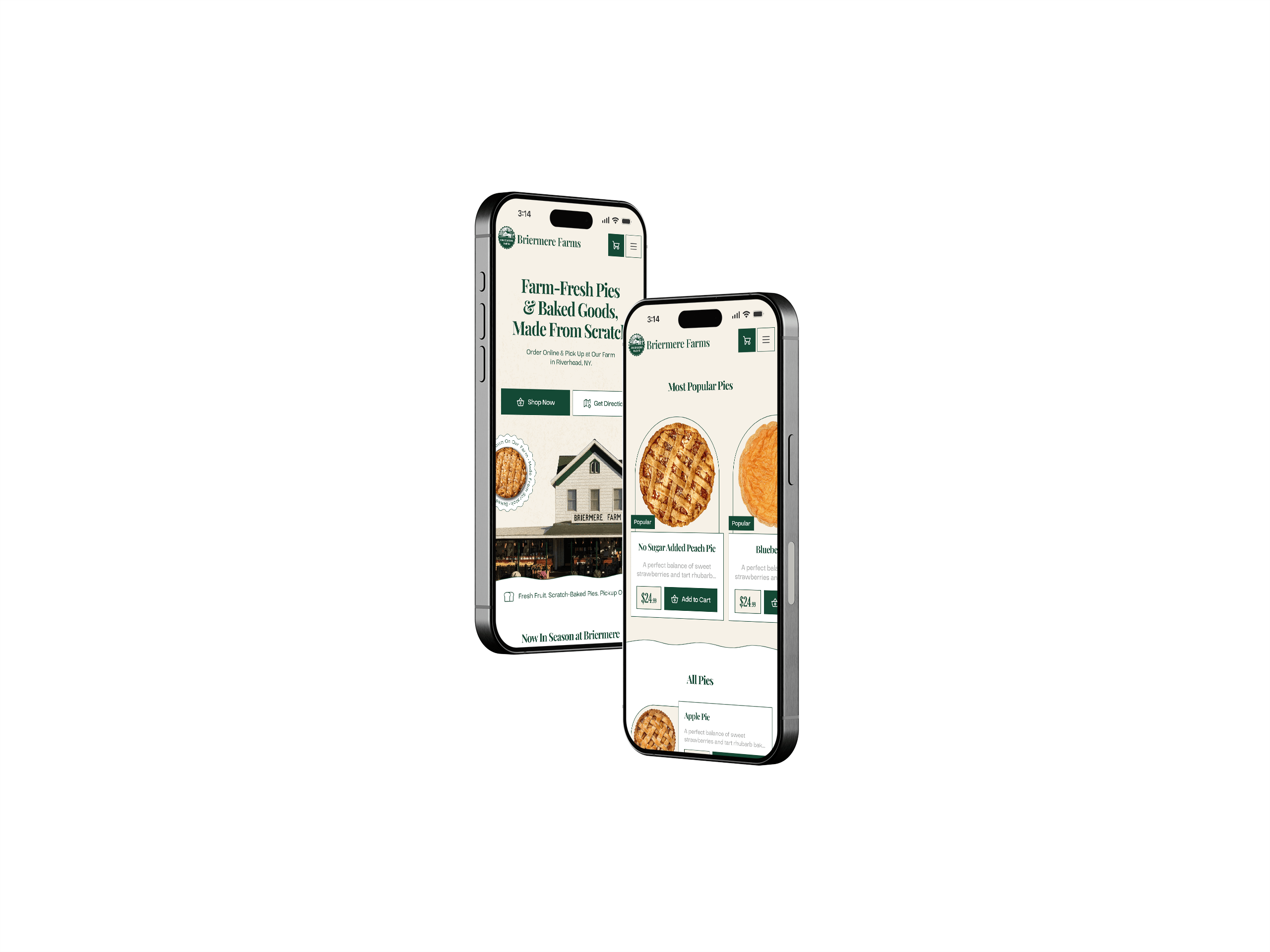 Briermere Farms app