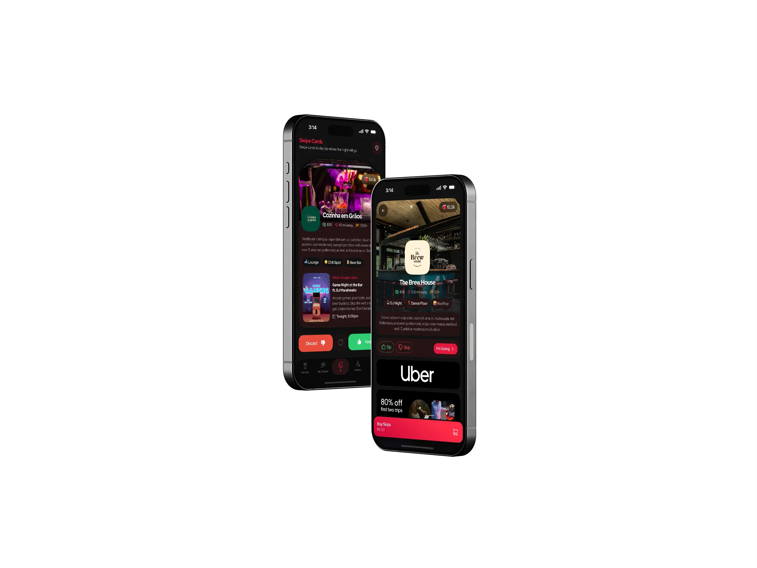 SipSkip app