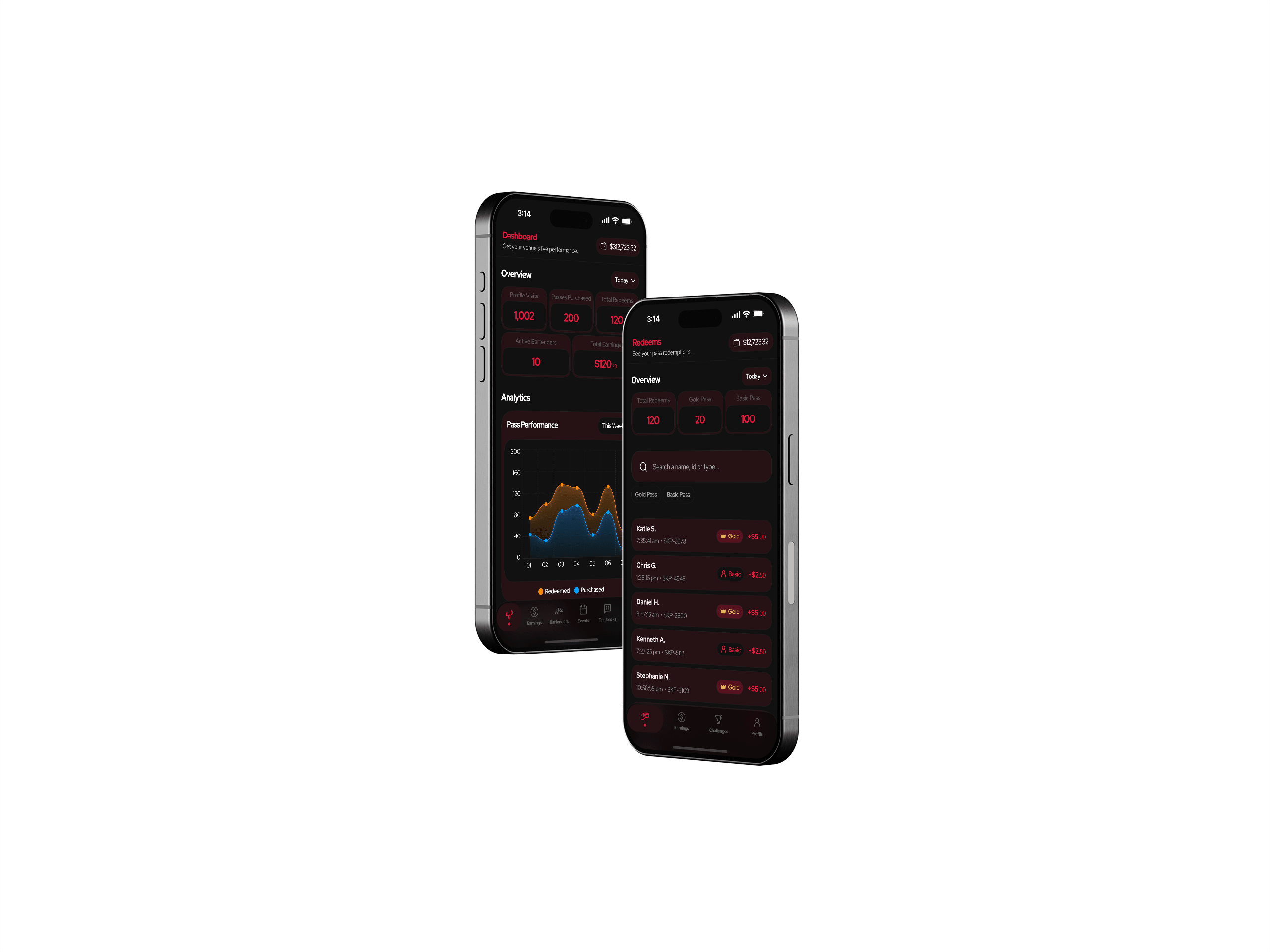 Case study app screenshot