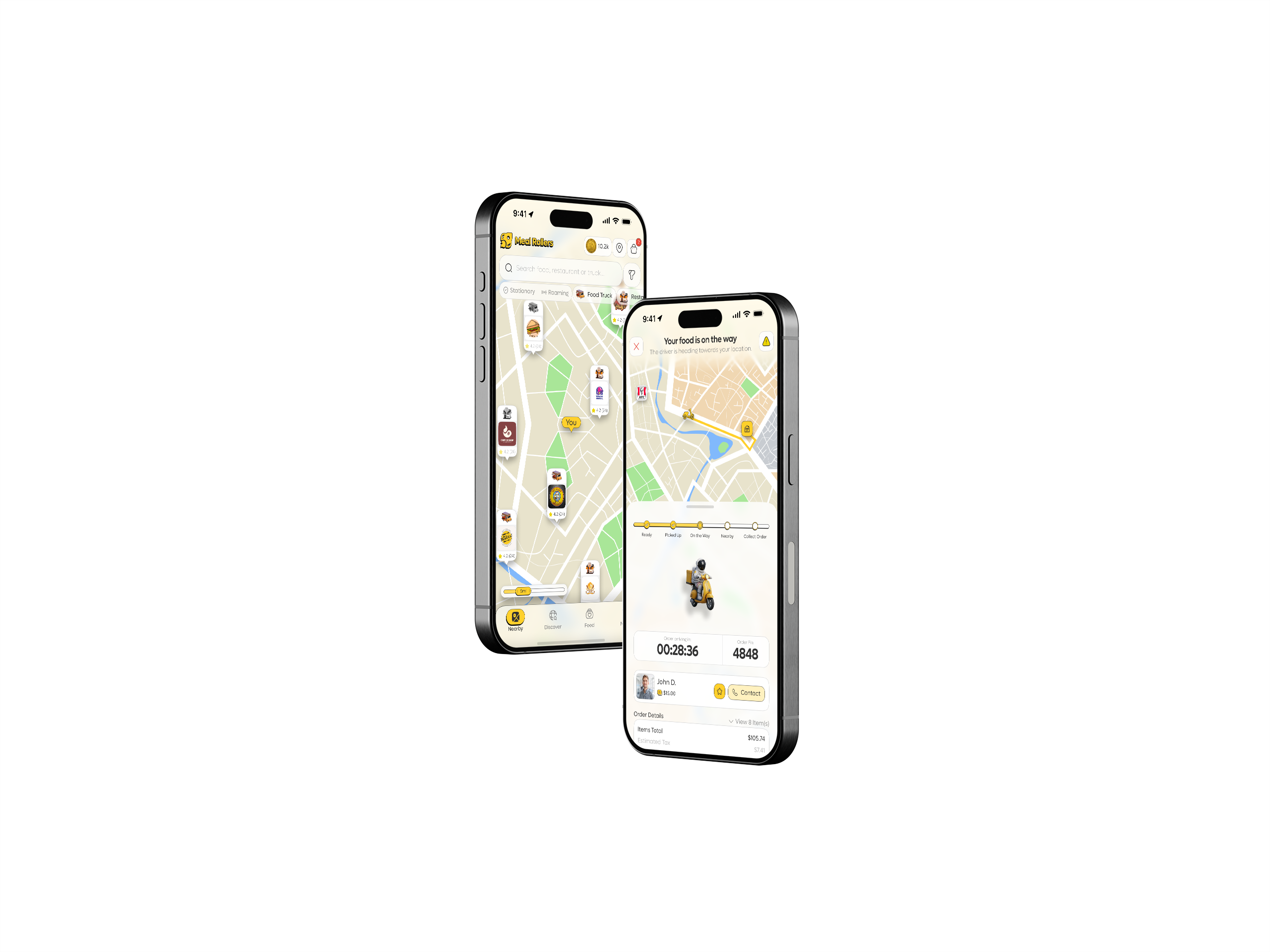Meal Rollers app