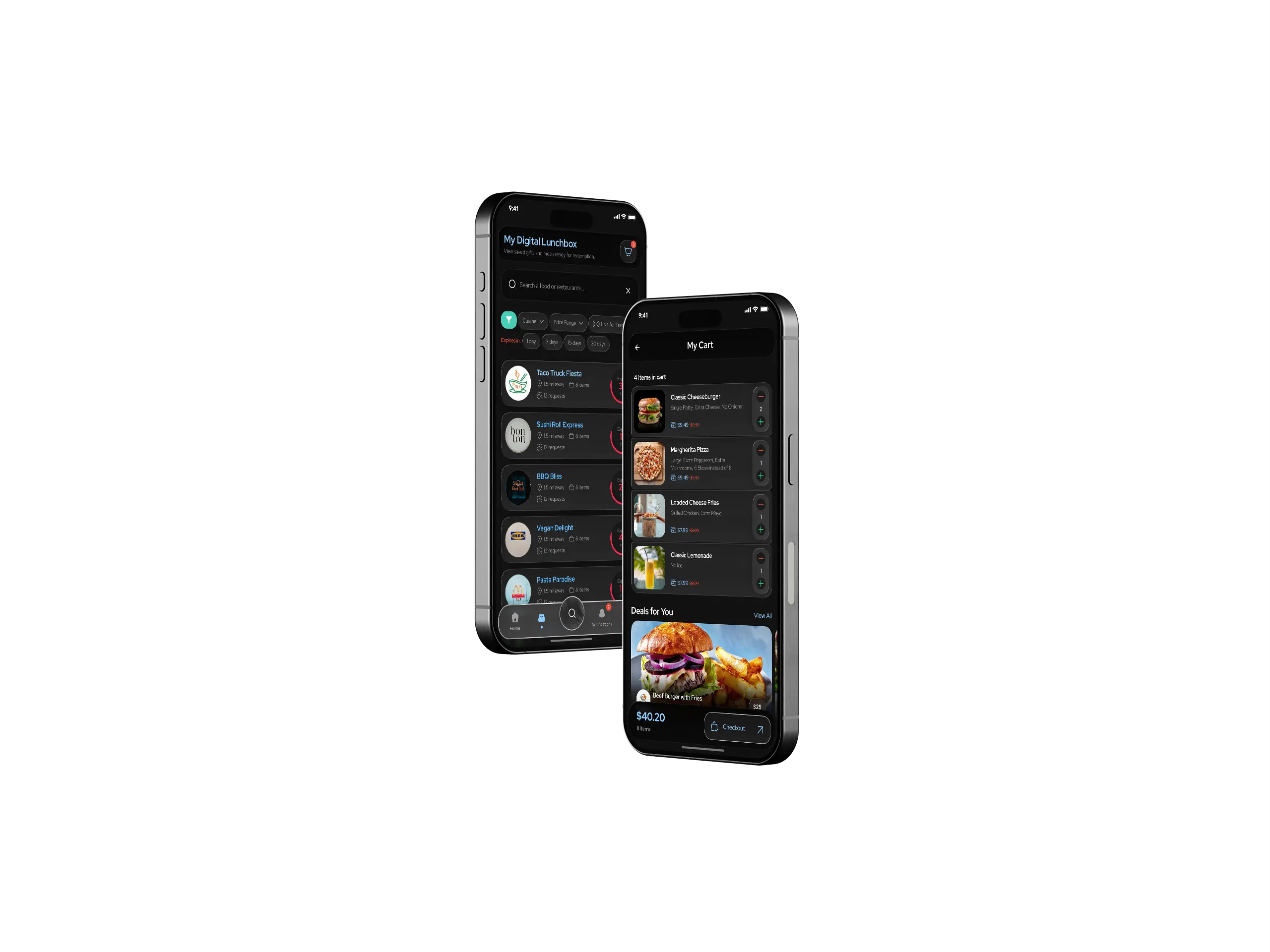Case study app screenshot